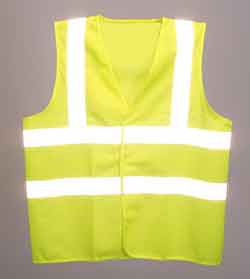 Hi-vis ANSI safety vest