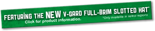 Click for V-Gard Full-Brim Slotted Hat product information.
