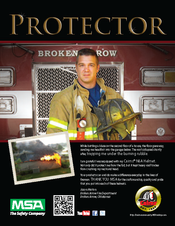 Cairns PROTECTOR ad