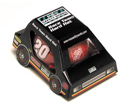 Car-Ton packaged Nascar Sports helmet